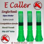 Duck Call Inserts 3 Pack Kwack Wacker E Caller Single Reed Open Water Loud