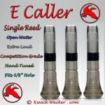 Duck Call Inserts 3 Pack Kwack Wacker E Caller Single Reed Open Water Loud